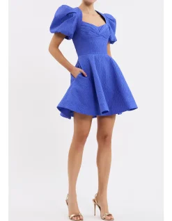 VIOLA PUFF SLEEVE MINI DRESS