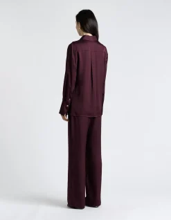 VISCOSE SATIN SHIRT