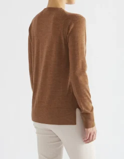V Neck Merino Sweater