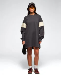 V-Neck Sweater Dress