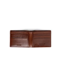 Wakefield Bi-Fold Wallet - Cognac