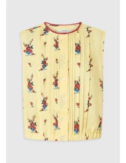 Wallpaper Floral Print Top