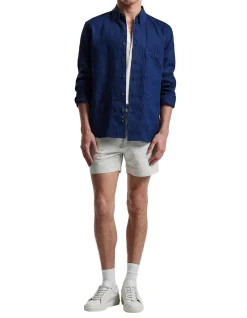 WASHED LINEN SHIRT
