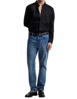 WASHED LINEN SHIRT