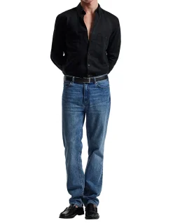 WASHED LINEN SHIRT