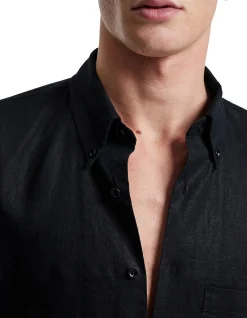 WASHED LINEN SHIRT