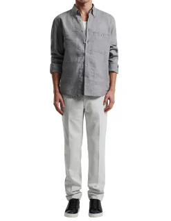 WASHED LINEN SHIRT