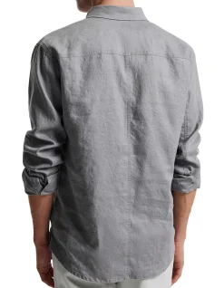 WASHED LINEN SHIRT