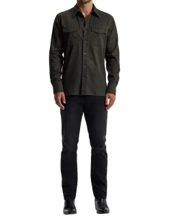 WASHED POCKETED SHIRT