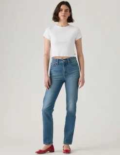 Wedgie Slim High Rise Stretch Denim Jeans