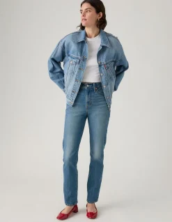 Wedgie Slim High Rise Stretch Denim Jeans