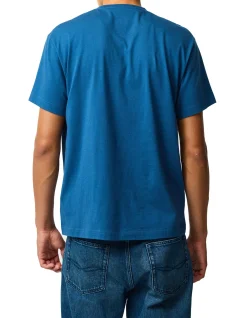 WENDON VALLEY TEE - DENIM