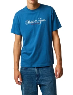 WENDON VALLEY TEE - DENIM