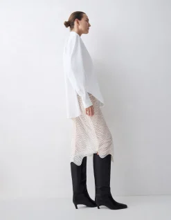 WHITE COTTON SHIRTING EVOLVE SHIRT