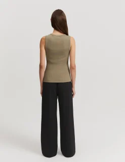 Wide Leg Ponte Jogger