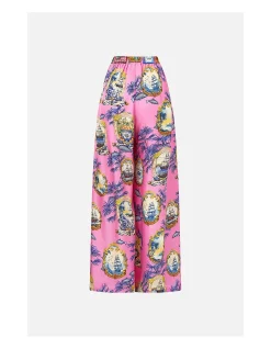 WIDE LEG TROUSER WITH FRONT POCKETS
