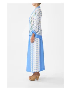 WIDE LEG ELASTIC WAIST PANT
