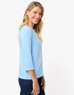 WINTERLOCK 3/4 SLEEVE TOP