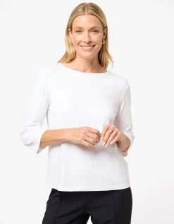 WINTERLOCK 3/4 SLEEVE TOP