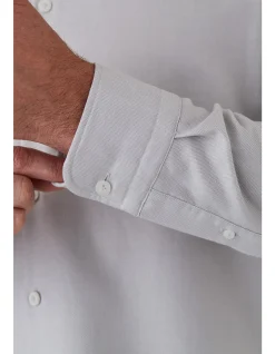 WINTON TAUPE TEXTURE SHIRT