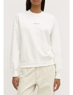 Womens Atelier Logo Fleece Antique White
