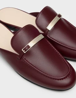 Women's Covered Open-back Flats