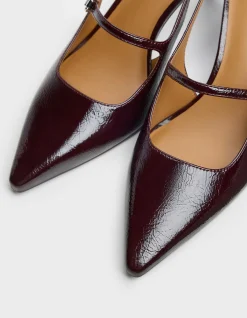 Women's Covered Open-back Heels