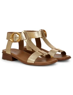 WOMEN'S Brandy Dark Gold SANDAL