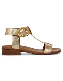 WOMEN'S Brandy Dark Gold SANDAL