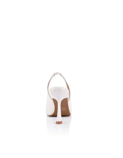 WOMEN'S Celeste Pump White Patent Leather SHOE