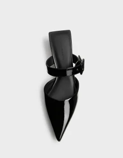 Women's Covered Open-back Heels