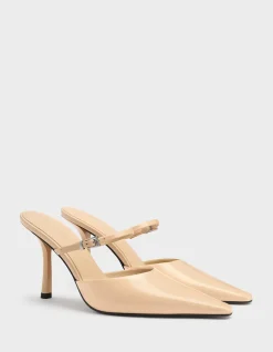 Women's Covered Open-back Heels