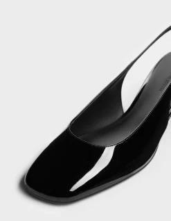 Women's Covered Open-back Heels