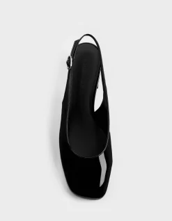 Women's Covered Open-back Heels