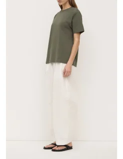 Womens Organic Base Tee Moss