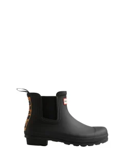 WOMEN'S ORIGINAL CHELSEA LEOPARD BACKSTRAP BOOT