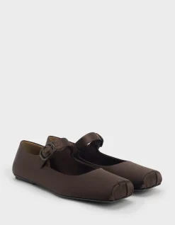 Women's Satin Mary Janes Shoes