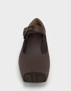 Women's Satin Mary Janes Shoes