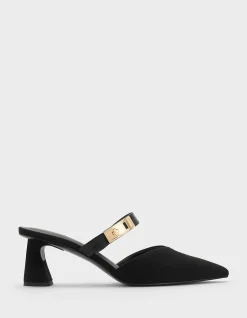 Women's Velvet Mule Shoes