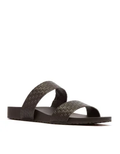 WOMEN'S Venice Chocolate Emboss SANDAL