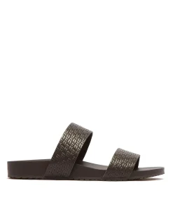 WOMEN'S Venice Chocolate Emboss SANDAL