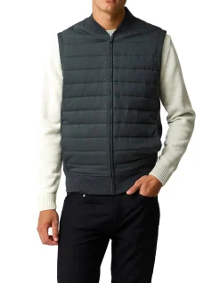 WOODSIDE VEST - PEWTER