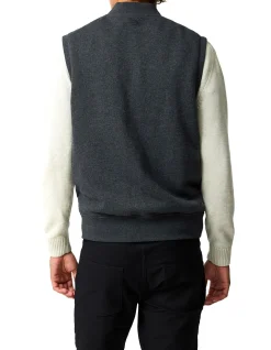 WOODSIDE VEST - PEWTER