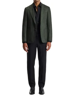 WOOL HOPSACK BLAZER