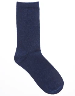 WOOL PLAIN CREW SOCK