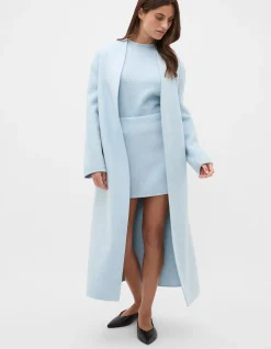 WOOL BLEND MINI SKIRT