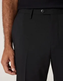 Wool Blend Regular Stretch Premium Tailored Pant
