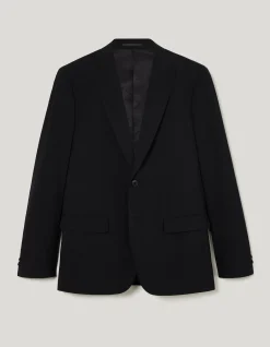 Wool Blend Regular Stretch Tailored Jacket