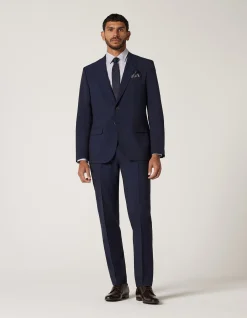 Wool Blend Regular Stretch Tailored Jacket