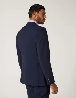 Wool Blend Regular Stretch Tailored Jacket